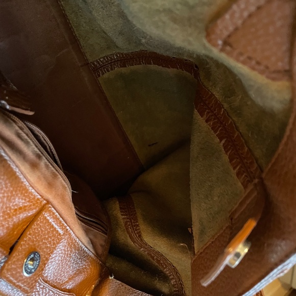 Brooks Brothers brown leather bag - Picture 3 of 3